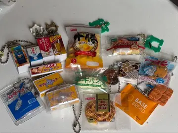 가챠가챠 캡슐 토이 음식 빵 유키지루시 미니어처