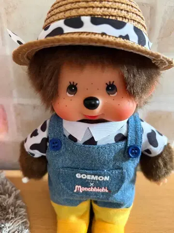몬치치 퍼머 유후인 한정판 monchhichi goemon 남아