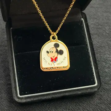 새상품 당시물 VINTAGE DISNEY 골드 미키 목걸이