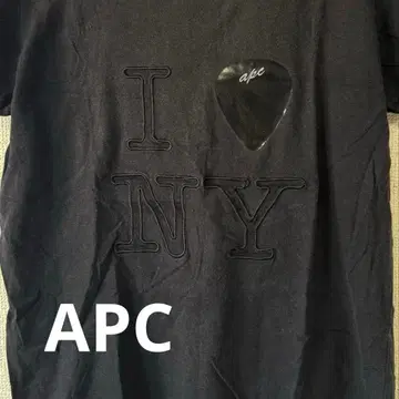 [레어] APC NY 로고 T셔츠