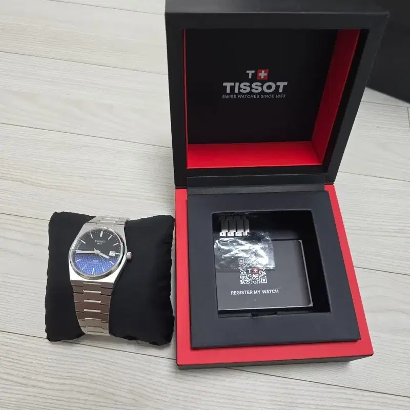 티쏘 PRX 40mm 그라데이션 블랙