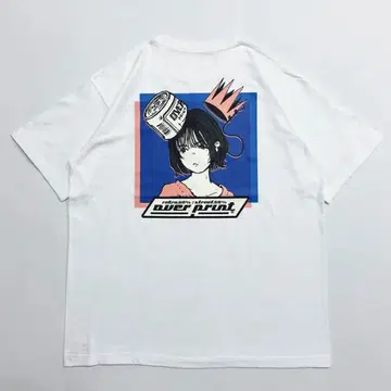 [ 미사용 ] over print T셔츠 M 사이즈 도쿄 상공