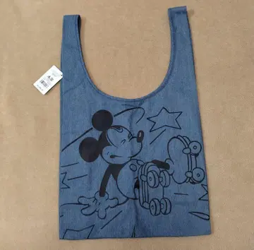 택 포함 새상품 Disney x Lee 콜라보 데님 토트백