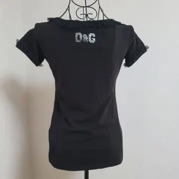 D&G 돌체앤가바나 빈티지 반팔 티셔츠 블랙 M