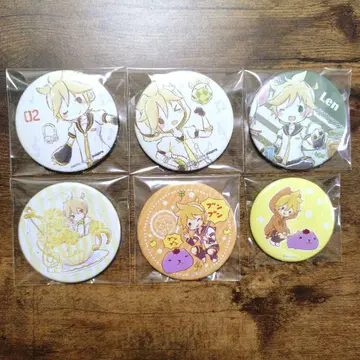 카가미네 렌 캔뱃지 그래프아트 Project DIVA 피크닉 꽃