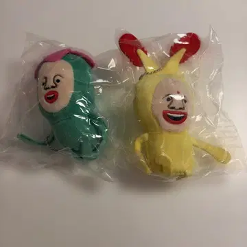 코비토 도감 봉제 인형 키링 2종 세트