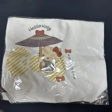 [ 미사용 ] 헬로키티전 오하시 아타케의 저녁놀 토트백