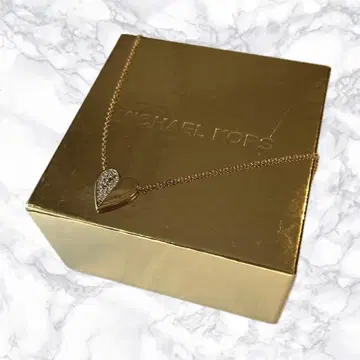 MICHAEL KORS 하트 목걸이 골드