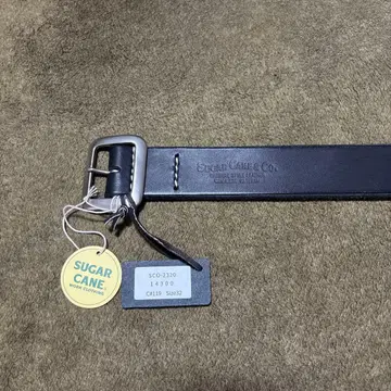 SUGAR CANE 가죽 벨트 SCO-2320 사이즈 32