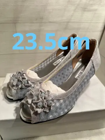 FIZZ REEN 3435 오픈토 펌프스 오프화이트 23.5cm
