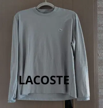 새상품급 LACOSTE 라코스테 긴팔 티셔츠 그레이