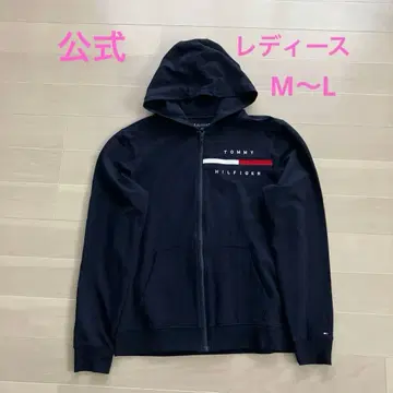 TOMMY HILFIGER 집업 후드티 네이비