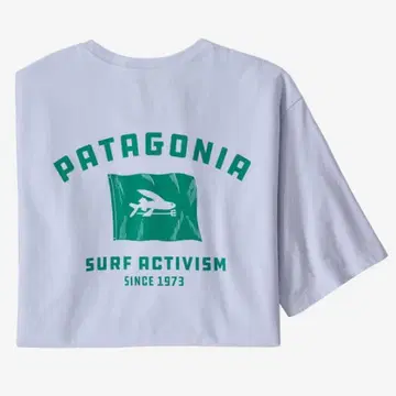 Patagonia 플라이 더 플래그 레스폰서빌리티 티셔츠 서프