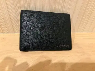 캘빈 클라인 접이식 지갑 블랙