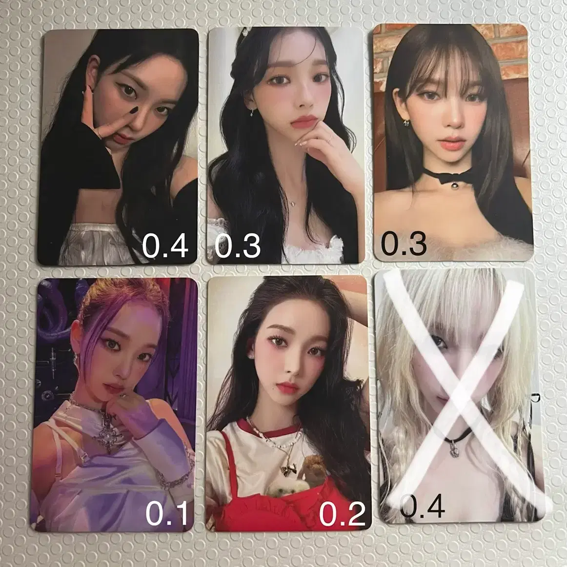 SuperStar SMTOWN (SSM) aespa karina Photocard | Bunjang Global