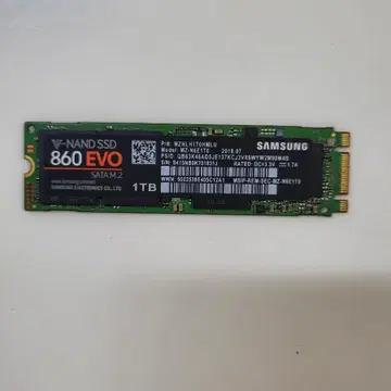삼성 860 EVO 1TB M.2 SATA SSD | 브랜드 중고거래 플랫폼, 번개장터