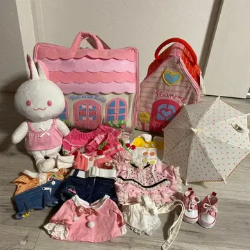 마더 가든 토끼 귀 토끼 허벅지 하우스 의류 잡화 세트