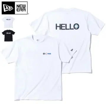 NEW ERA 도라에몽 콜라보 T셔츠 화이트