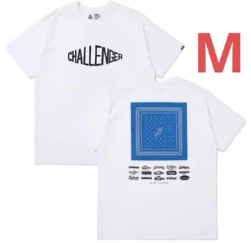 CHALLENGER 15th BANDANA LOGO TEE M