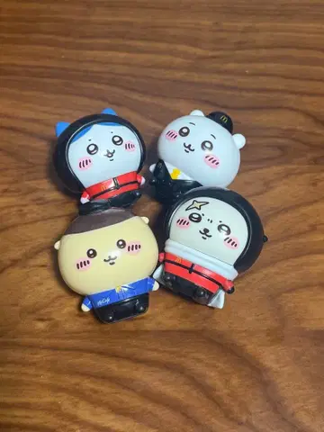 해피밀 치이카와 (먼작귀) 랏코 하치와레 밤 만쥬 4개 세트