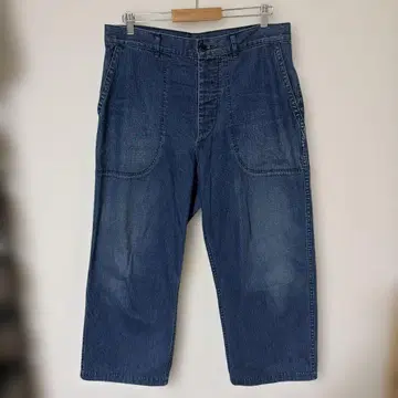 A.PRESSE US NAVY DENIM BAKER PANTS 3