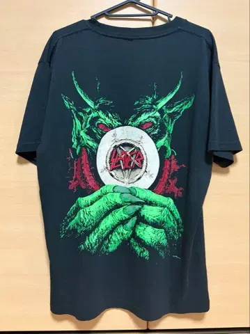 DC SHOES x SLAYER 콜라보 T셔츠
