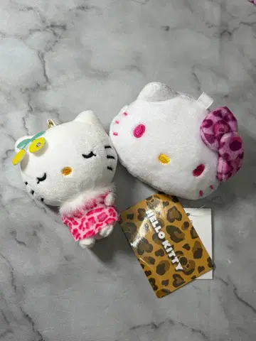 Hello Kitty 봉제 인형 키링 세트