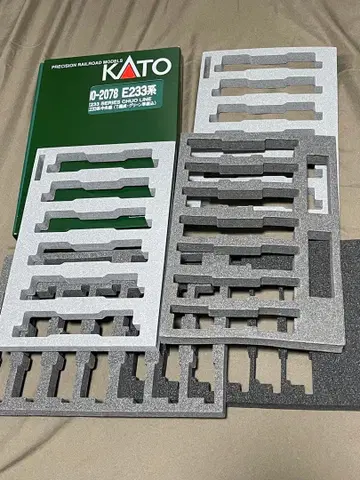 KATO N 게이지 차량 케이스 우레탄 6개