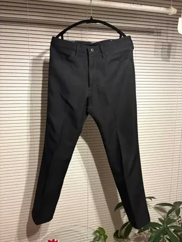 Wrangler 랭글러 스타프레 블랙 슬랙스 팬츠