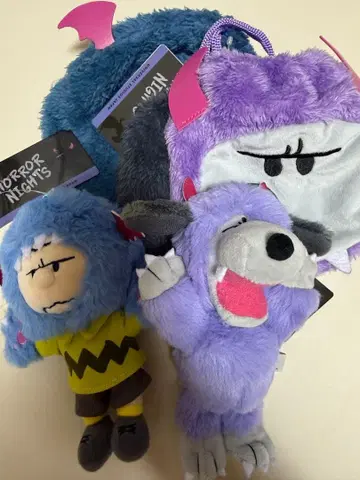 USJ 스누피 복조리 봉제 인형 키링