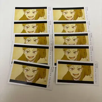 주술회전 사멸회유 트레이딩 미니카드 나오야 젠인 나오야 10장