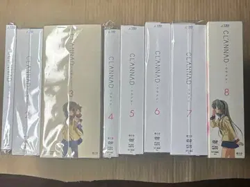 CLANNAD 클라나드 DVD 1~8권 (8권만 미개봉)