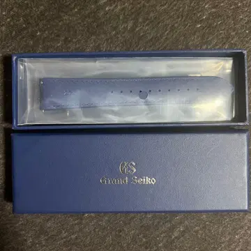 Grand Seiko 정품 가죽 벨트 20mm 네이비
