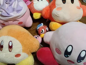 봉제 인형 세트 별의 커비 커비 와돌디 와돌두 봉제 인형