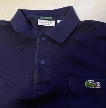 LACOSTE 클래식 핏 피케 셔츠 네이비 FR4