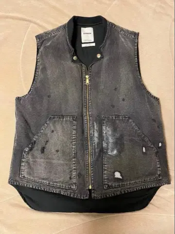 BOWWOW DUCK VEST AGED 사이즈 L 시착만 한 상품