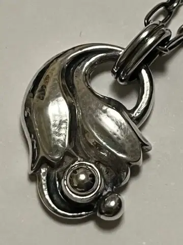 GEORG JENSEN 1999 헤리티지 목걸이 40cm