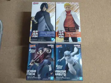 NARUTO 피규어 4점 나루토 사스케 이타치 가부토