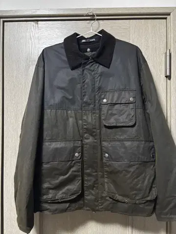 ZARA 탈부착 가능 패치워크 자켓