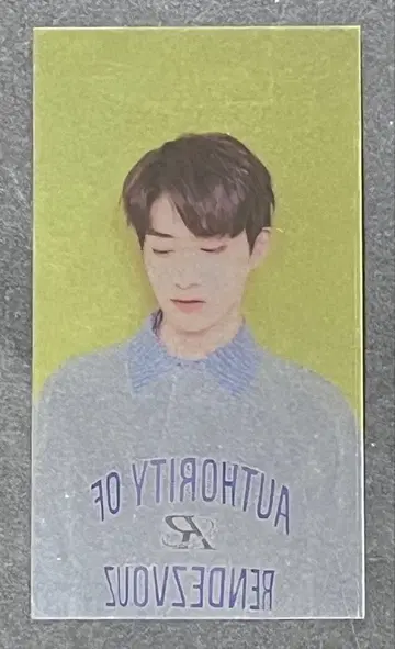 ONEUS 저희 데뷔합니다! 투명 트레이딩 카드 시온