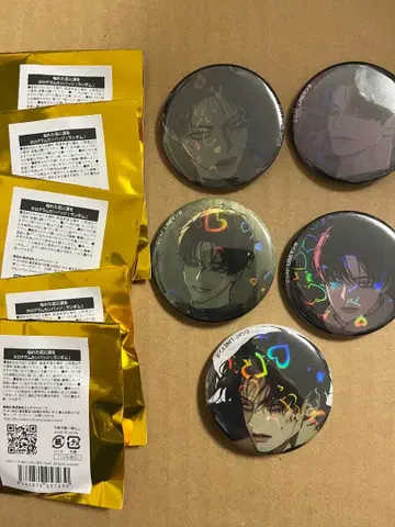 시든 꽃에 눈물을 애니메이트 캔뱃지 5개 세트 렌