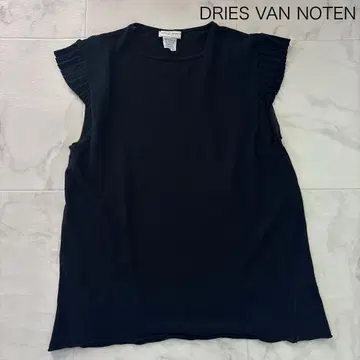 DRIES VAN NOTEN 빈티지 라이카기 상의 프릴