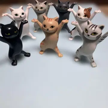 고양이 오브제 7마리