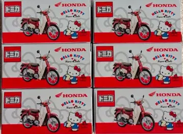 토미카 Honda HELLO KITTY 슈퍼 커브 6개 세트