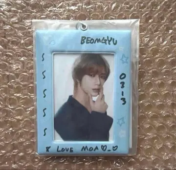 TXT 범규 포토카드 홀더 트레이딩 카드 케이스