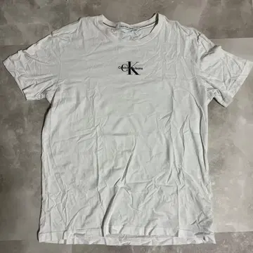 Calvin Klein Jeans T셔츠 화이트 L