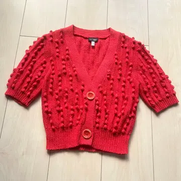00s Y2K ARMANI JEANS 아르마니 팝콘 가디건