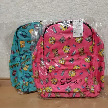 더 심슨즈 패턴 올 패턴 럭색