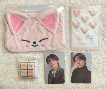 폭시니 straykids SKZOO 퐁 온라인 복권 파우치 씰