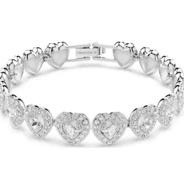 새상품 Swarovski 아리아나 콜라보 팔찌 하트